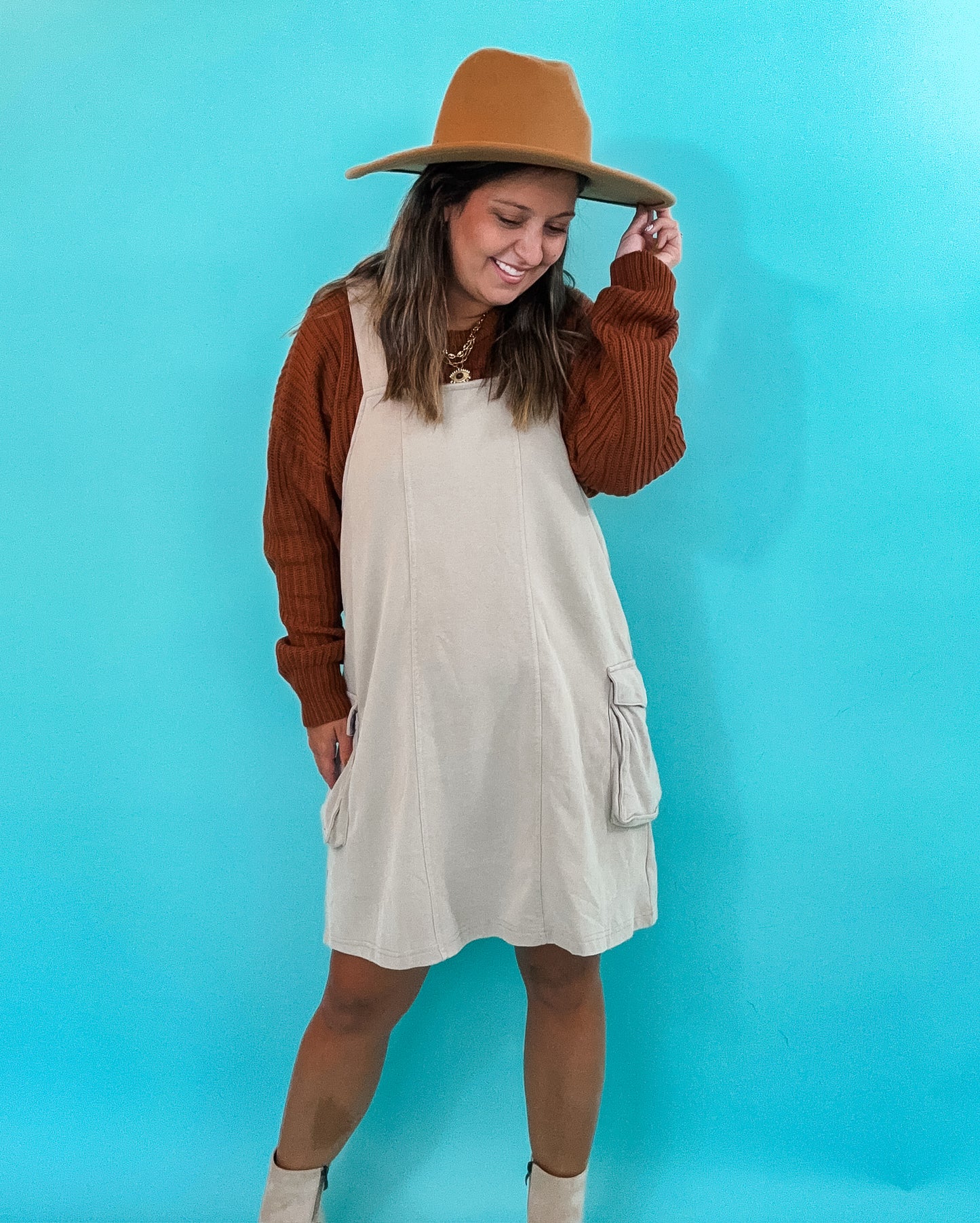 Millie Overall Dress