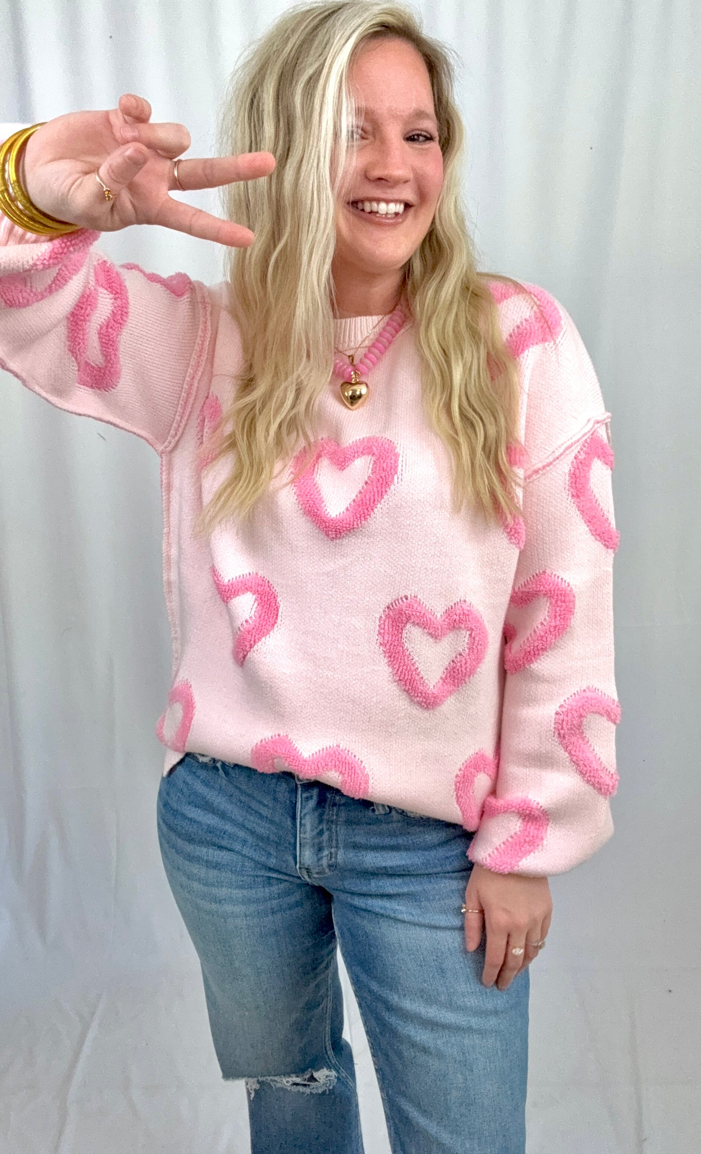 Don't Break My Heart Sweater