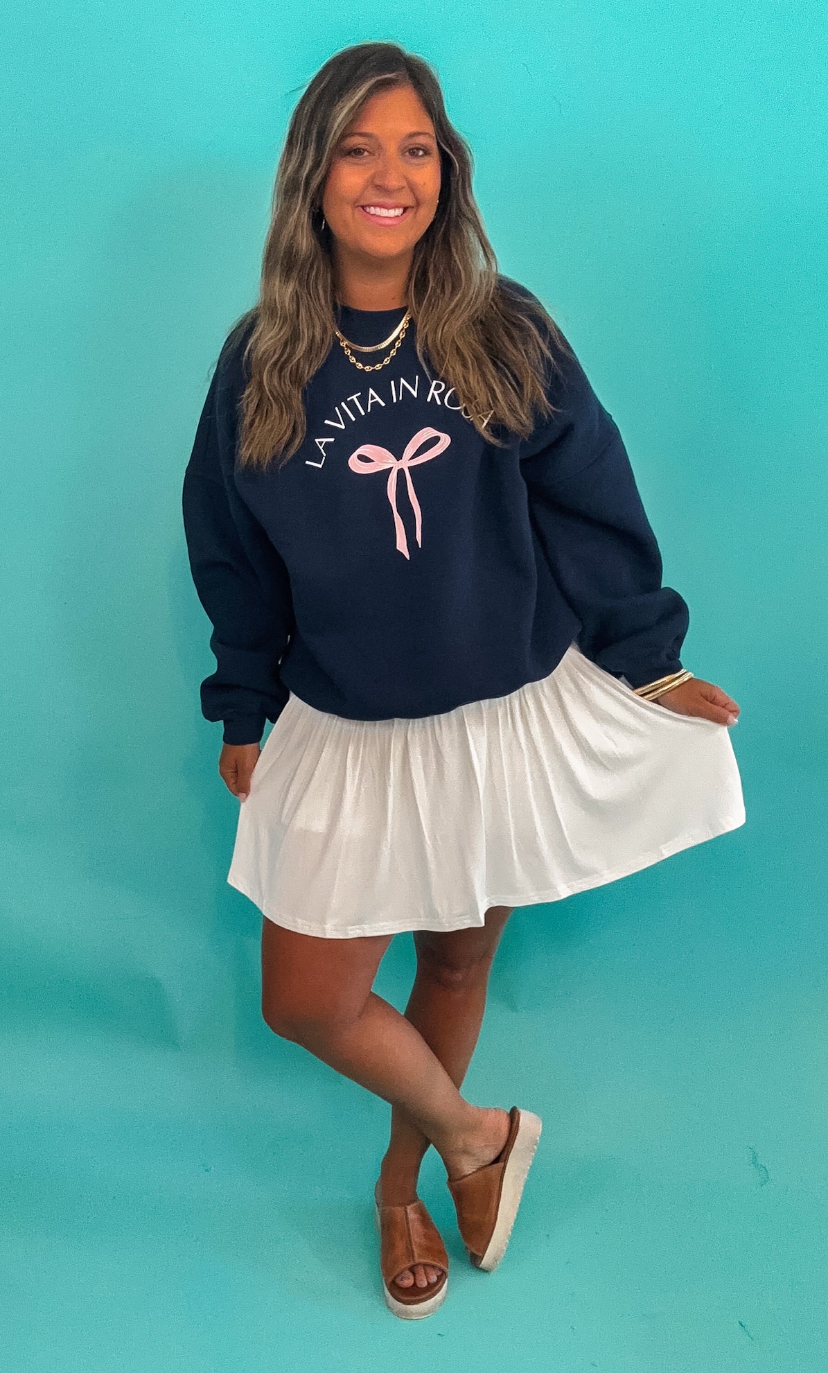 Ribbon Sweatshirt