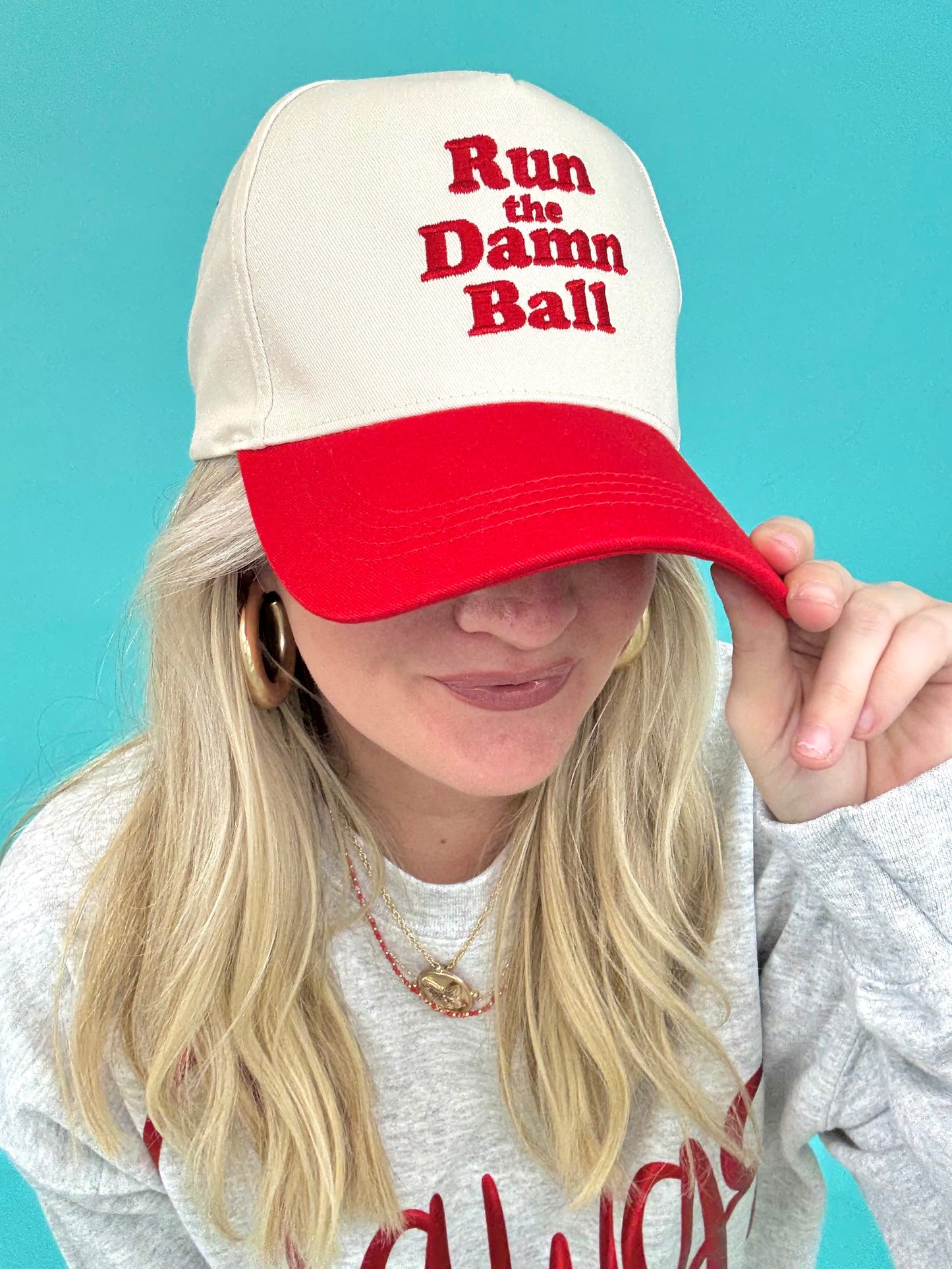 Run The Ball Hat