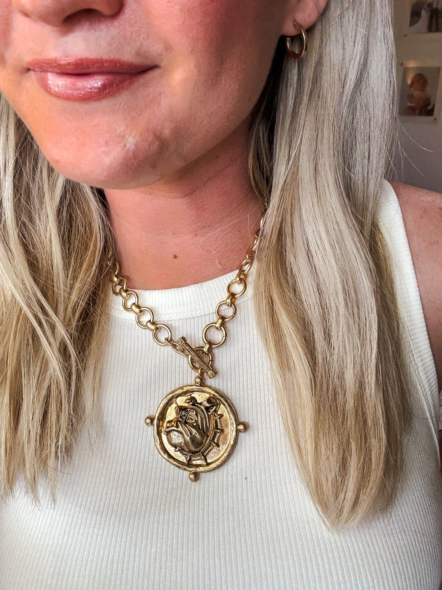 Bulldog Pendant Chain
