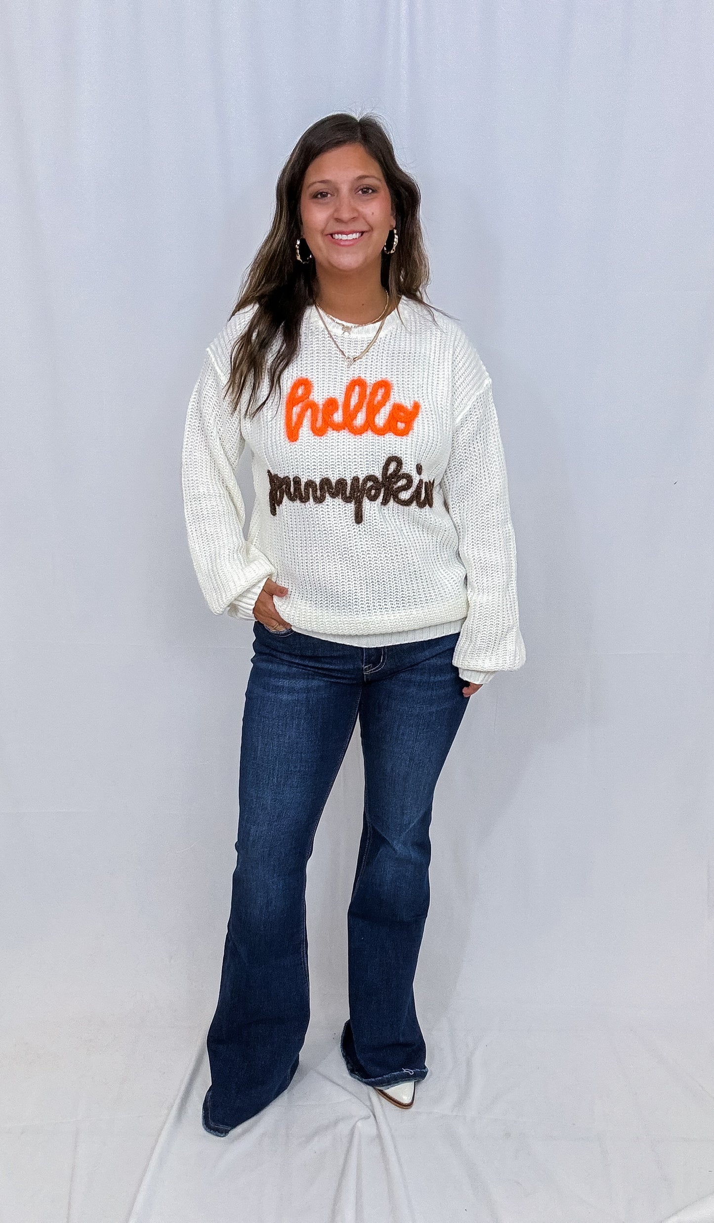 Hello Pumpkin Sweater