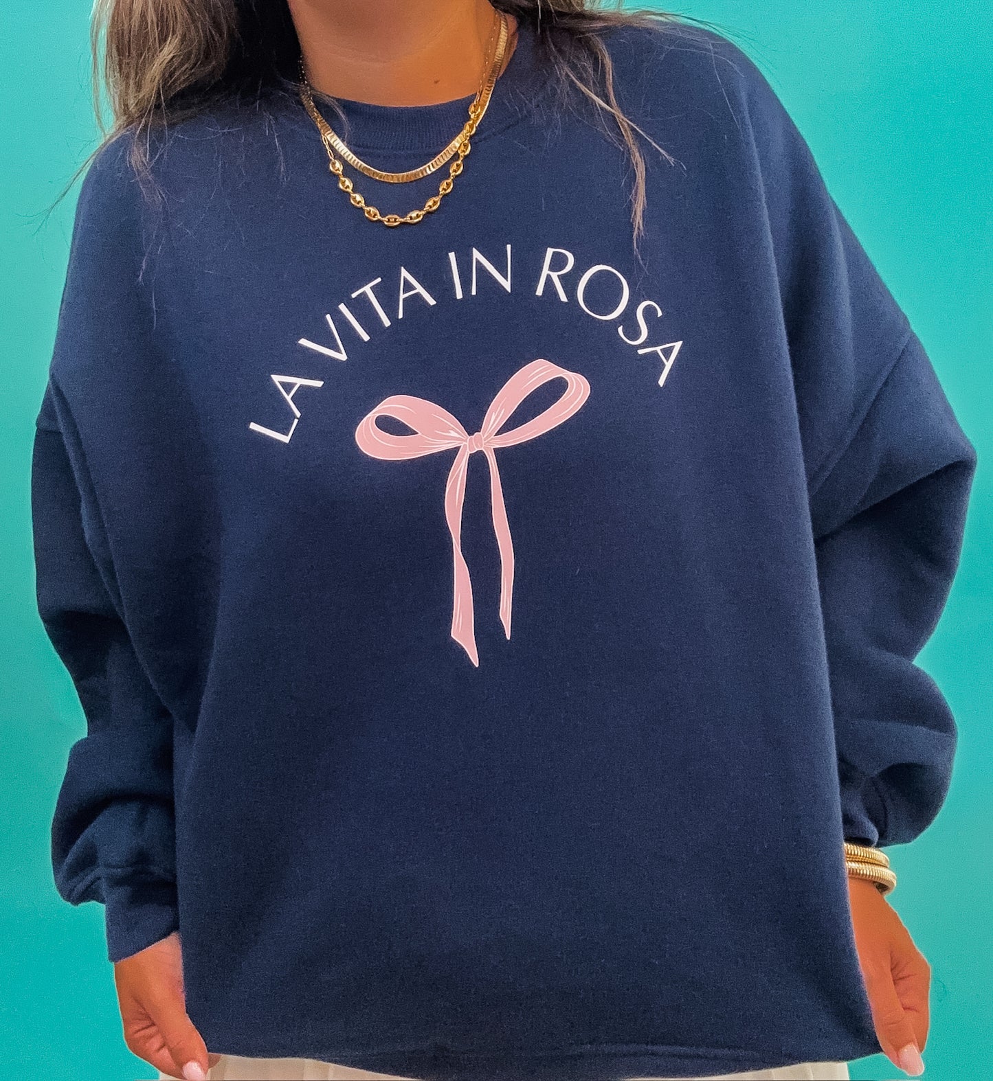 Ribbon Sweatshirt