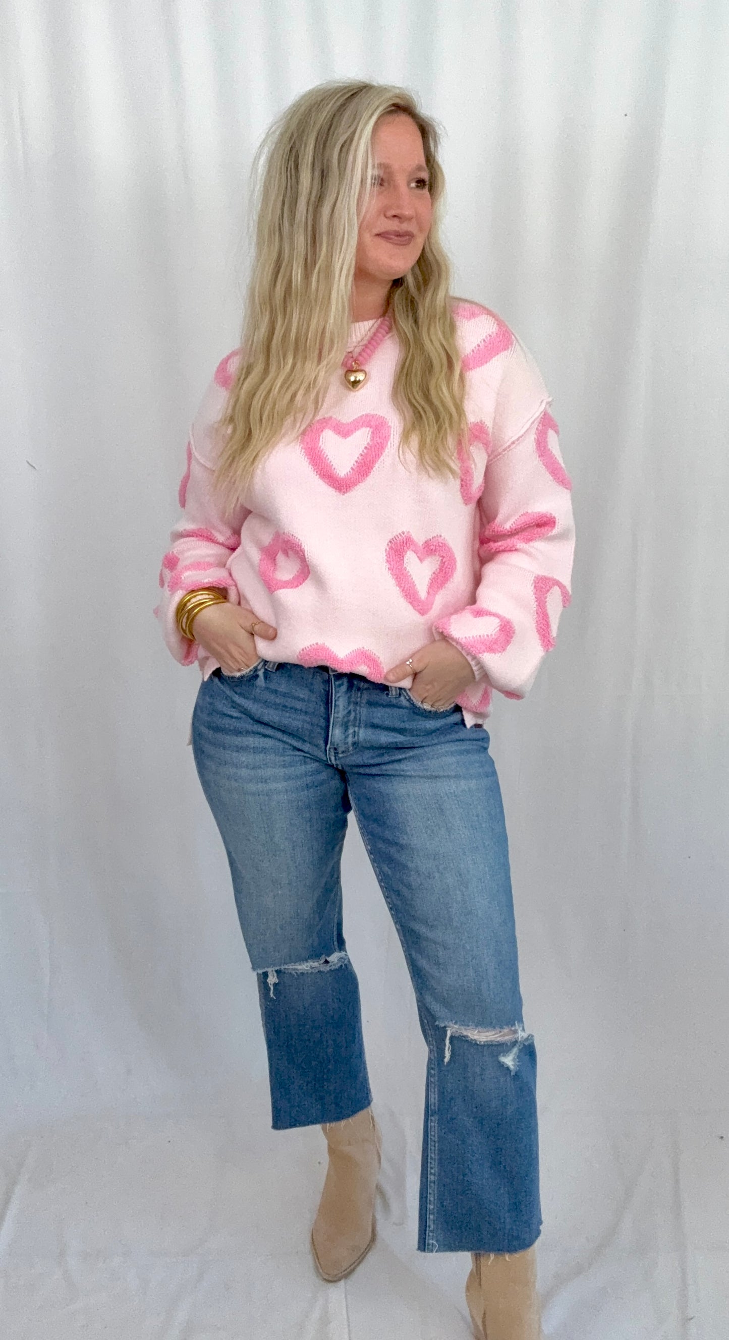 Don't Break My Heart Sweater