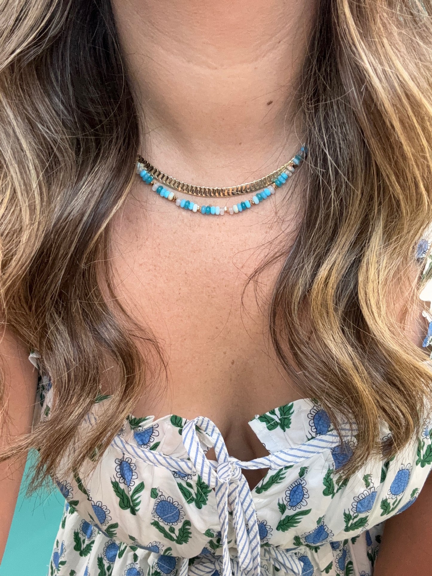Aquamarine Necklace