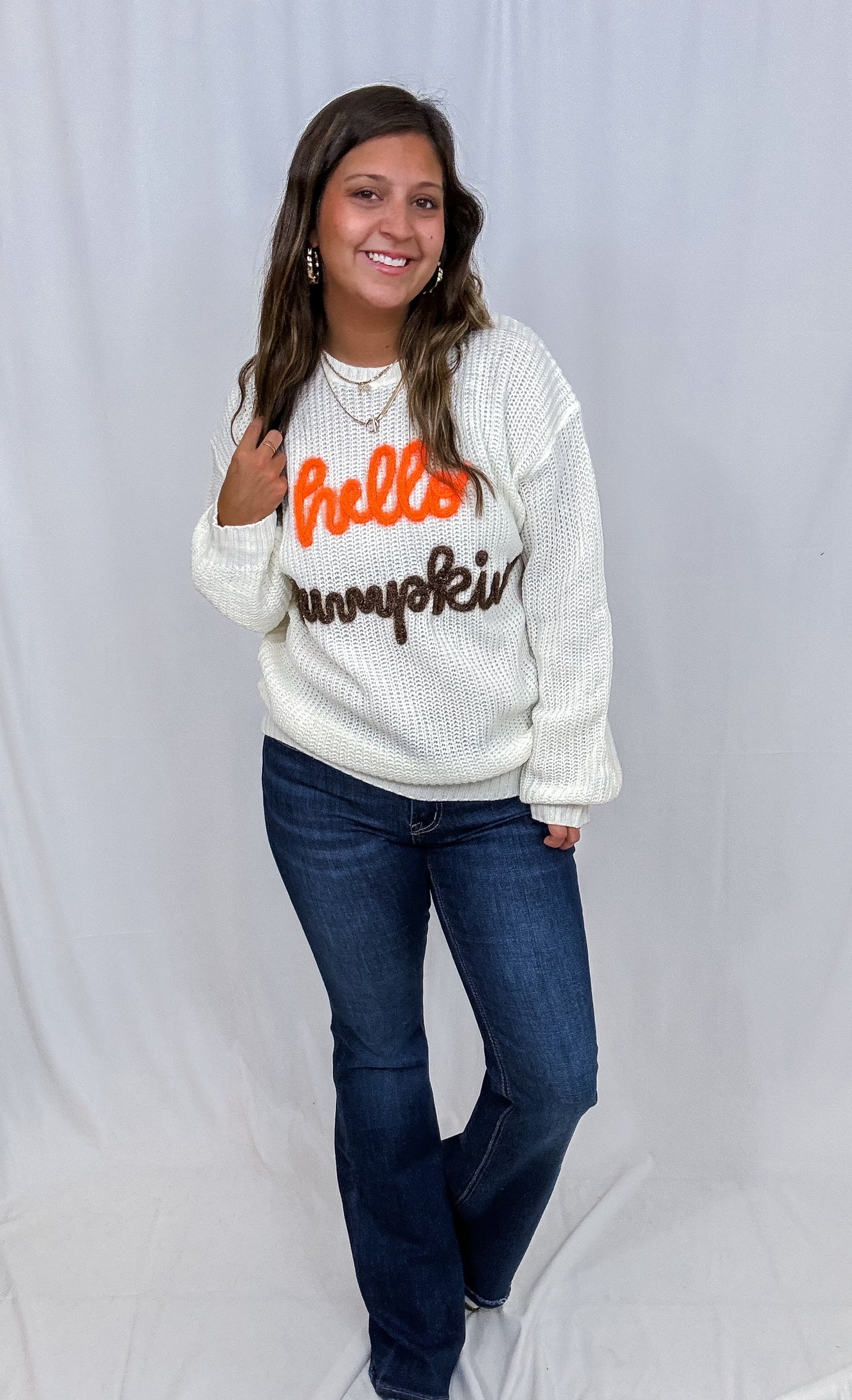 Hello Pumpkin Sweater