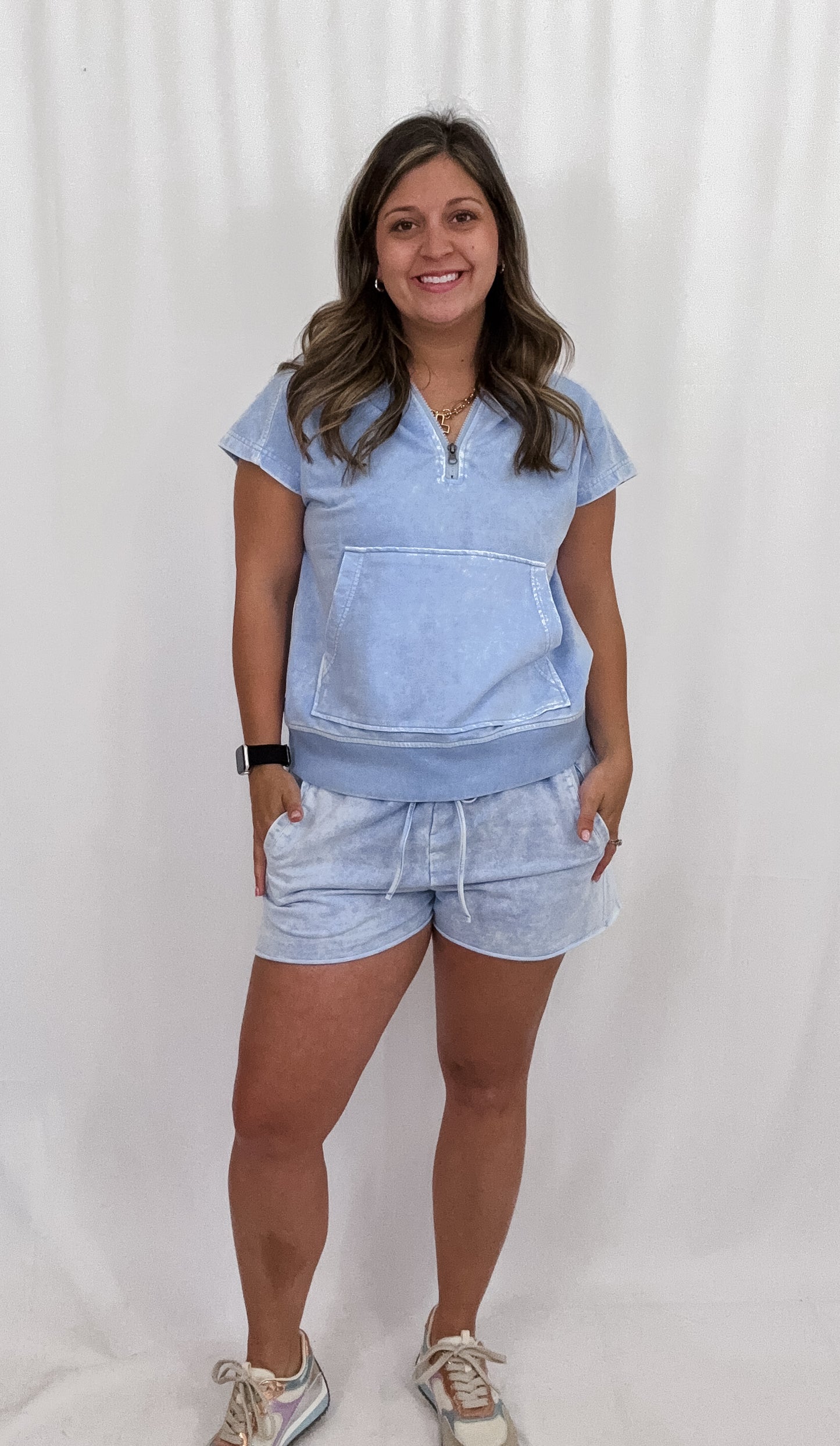 Sapphire Short Set