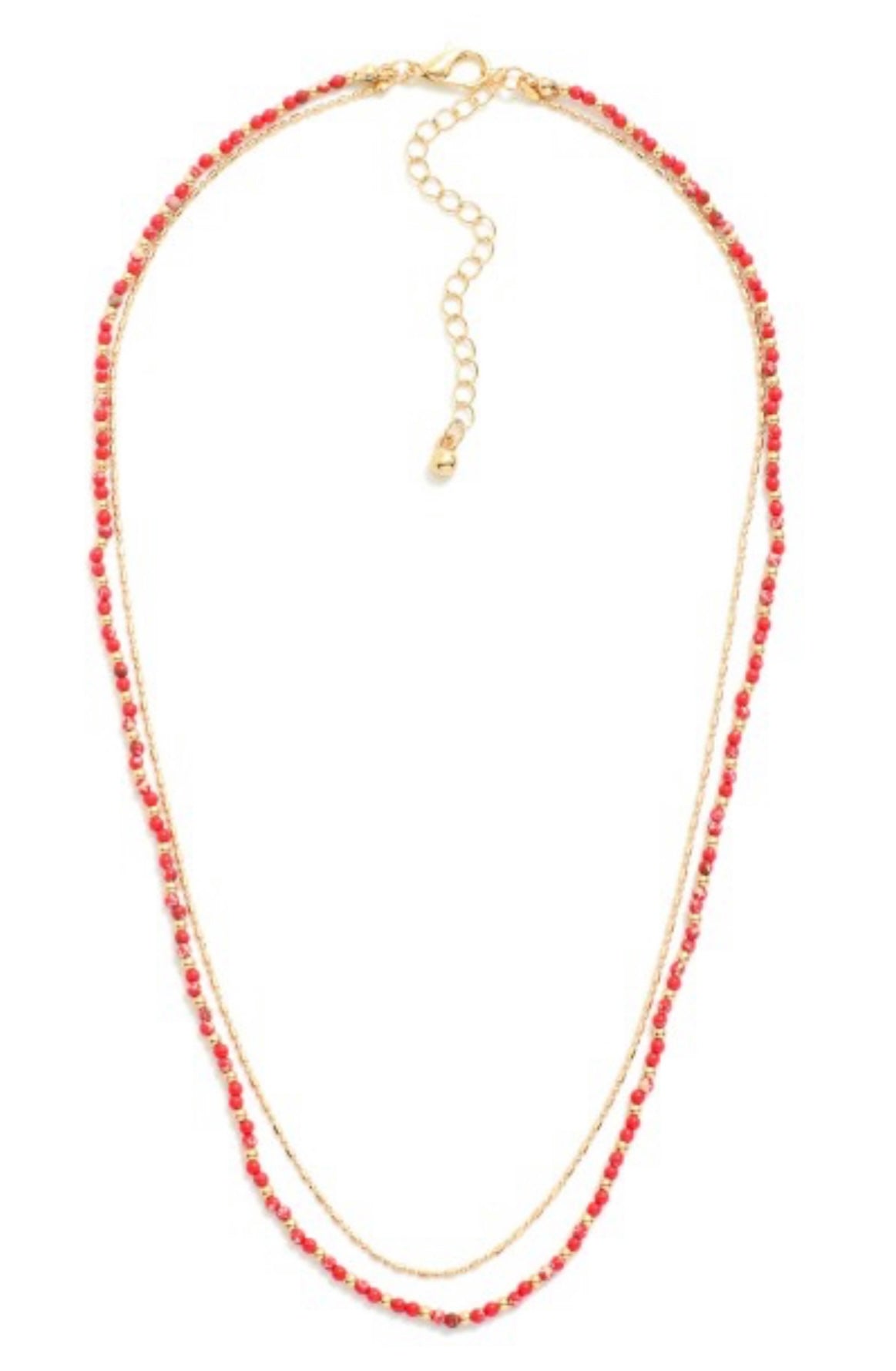 Red Bead Necklace