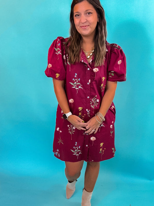 Marigold Bloom Dress
