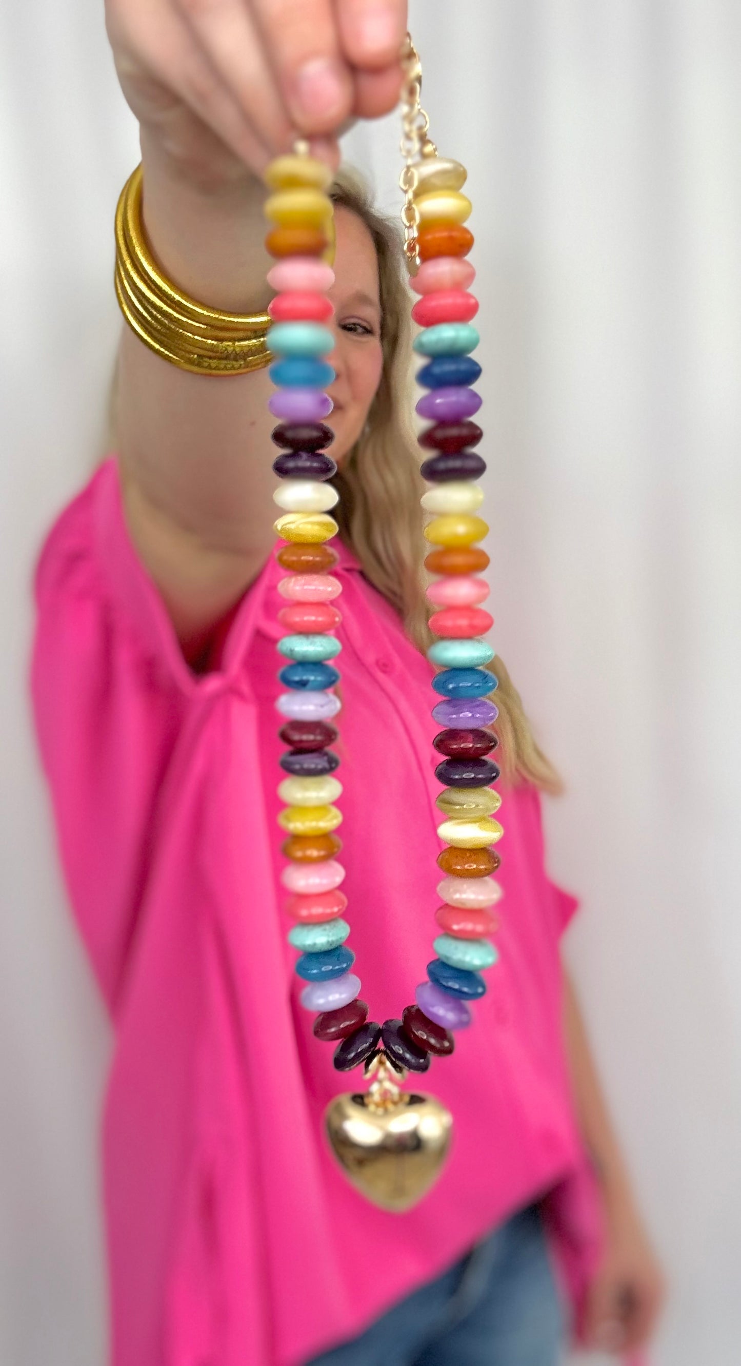 Multi Heart Necklace
