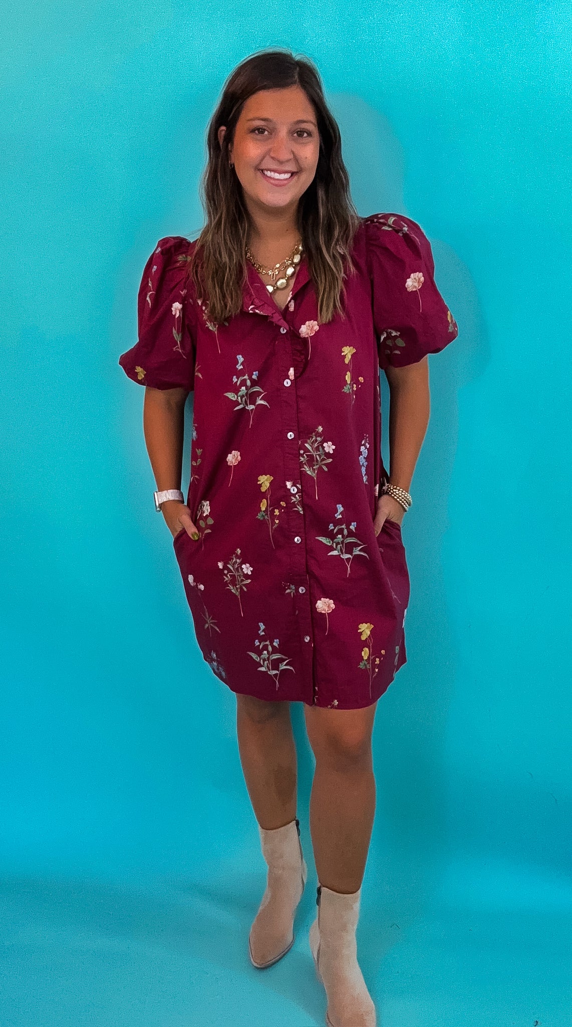 Marigold Bloom Dress