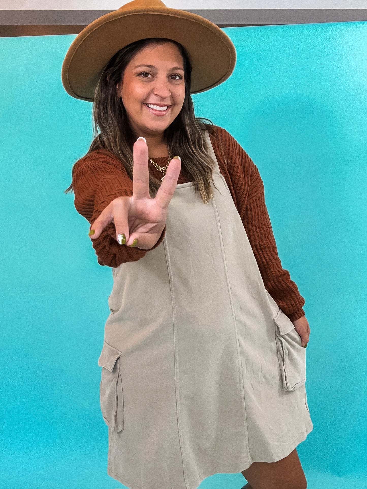 Millie Overall Dress