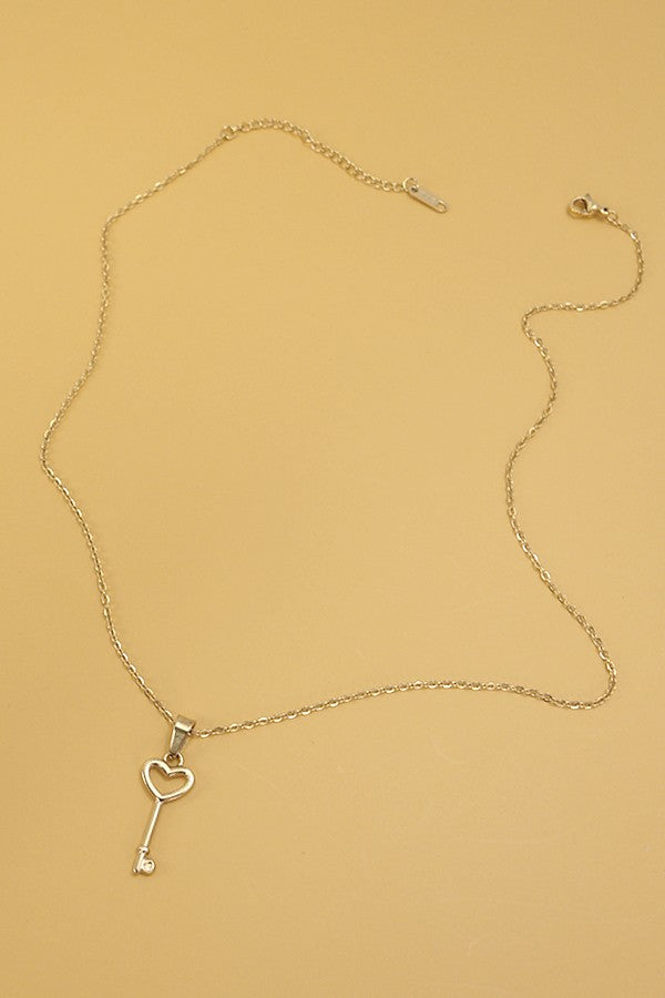 Gold Key Necklace