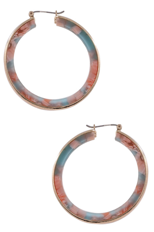 Multi Design Hoop Earring
